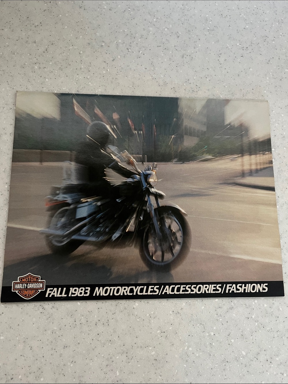 Fall 1983 Harley Davidson Catalog Motorcycles Accessories Fashions Vtg 80s Biker